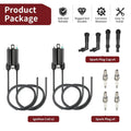 2 x Ignition Coil & Spark Plug W/ Cap for Honda CB750 Nighthawk 750(1991–2003)