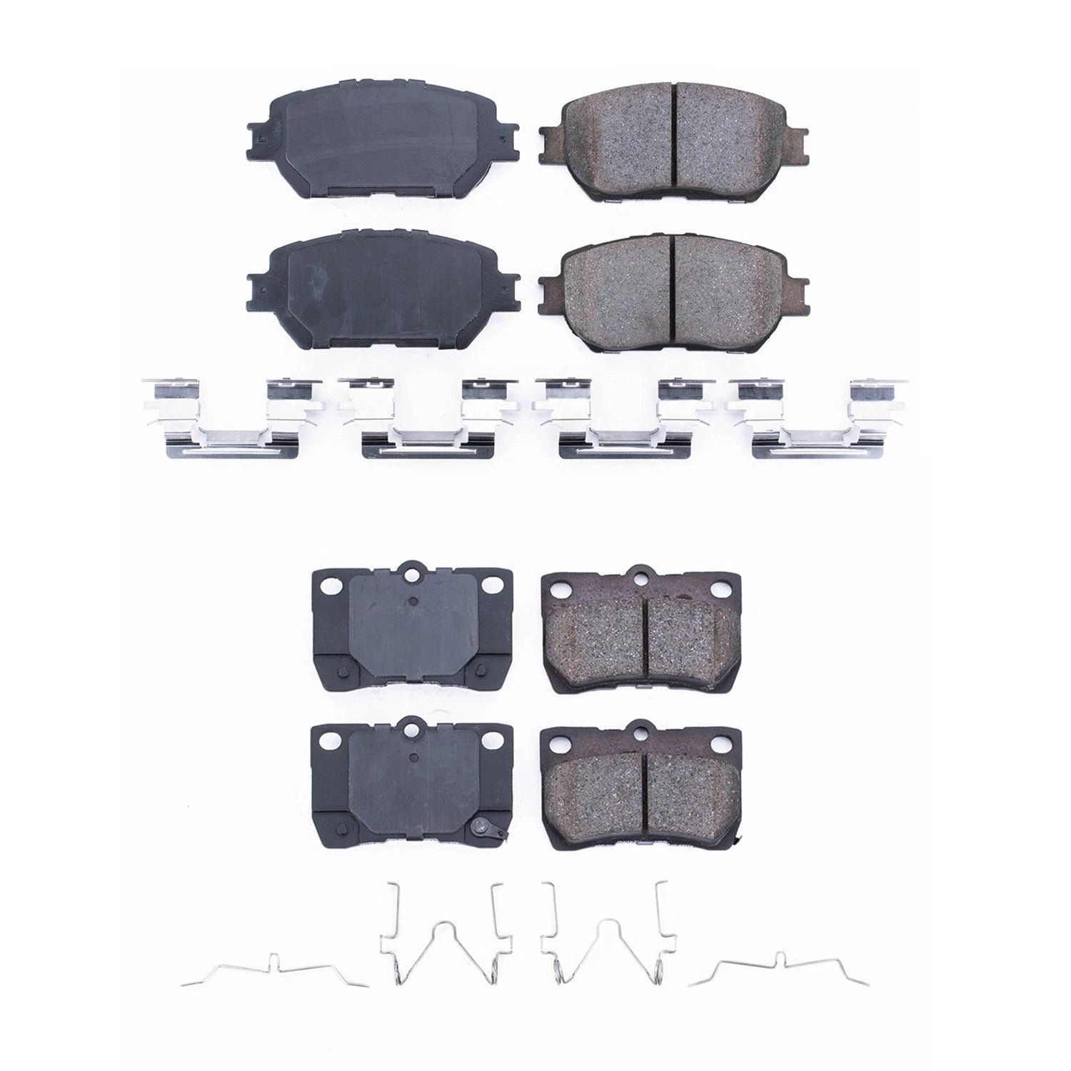 PowerStop Z17 Low-Dust Ceramic Disc Brake Pads Kit for Lexus GS300 IS250 (2006–2015)