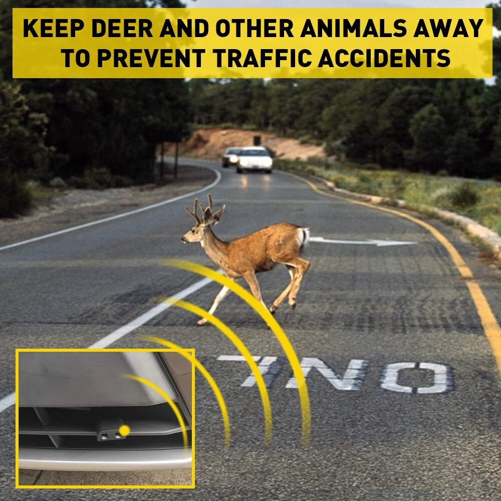8x Car Deer Whistle Universal Animal Alert Device for Auto