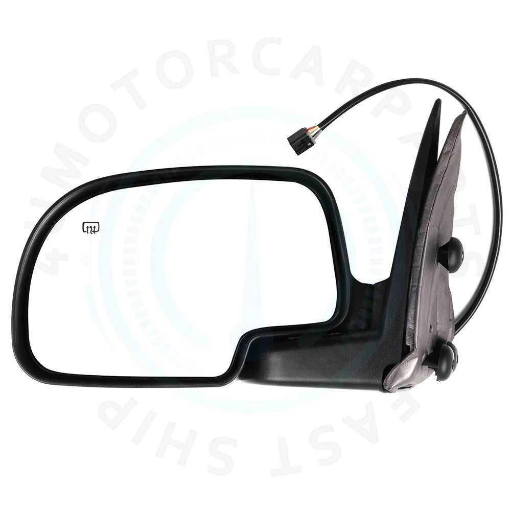2X Power Heated Side View Mirrors for Chevy GMC Yukon (2000–2002)