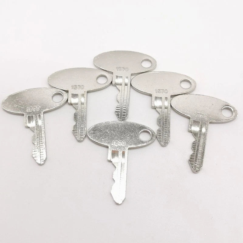 6X 1570 Keys for Ford New Holland 1210 1300 1320 1520 1530 1620 1630 1715 1720