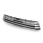 Front Bumper Lower Grille for Toyota Highlander (2017–2019) Black & Chrome