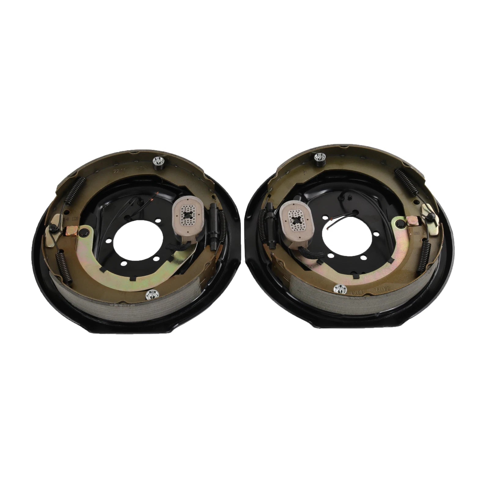 Set of 2 Trailer Hub Drum Kits with Electric Brakes for 7000lb Axle