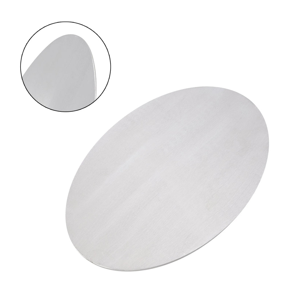 Oval Blank Aluminum Alloy License Plate for Motorcycle (2018)