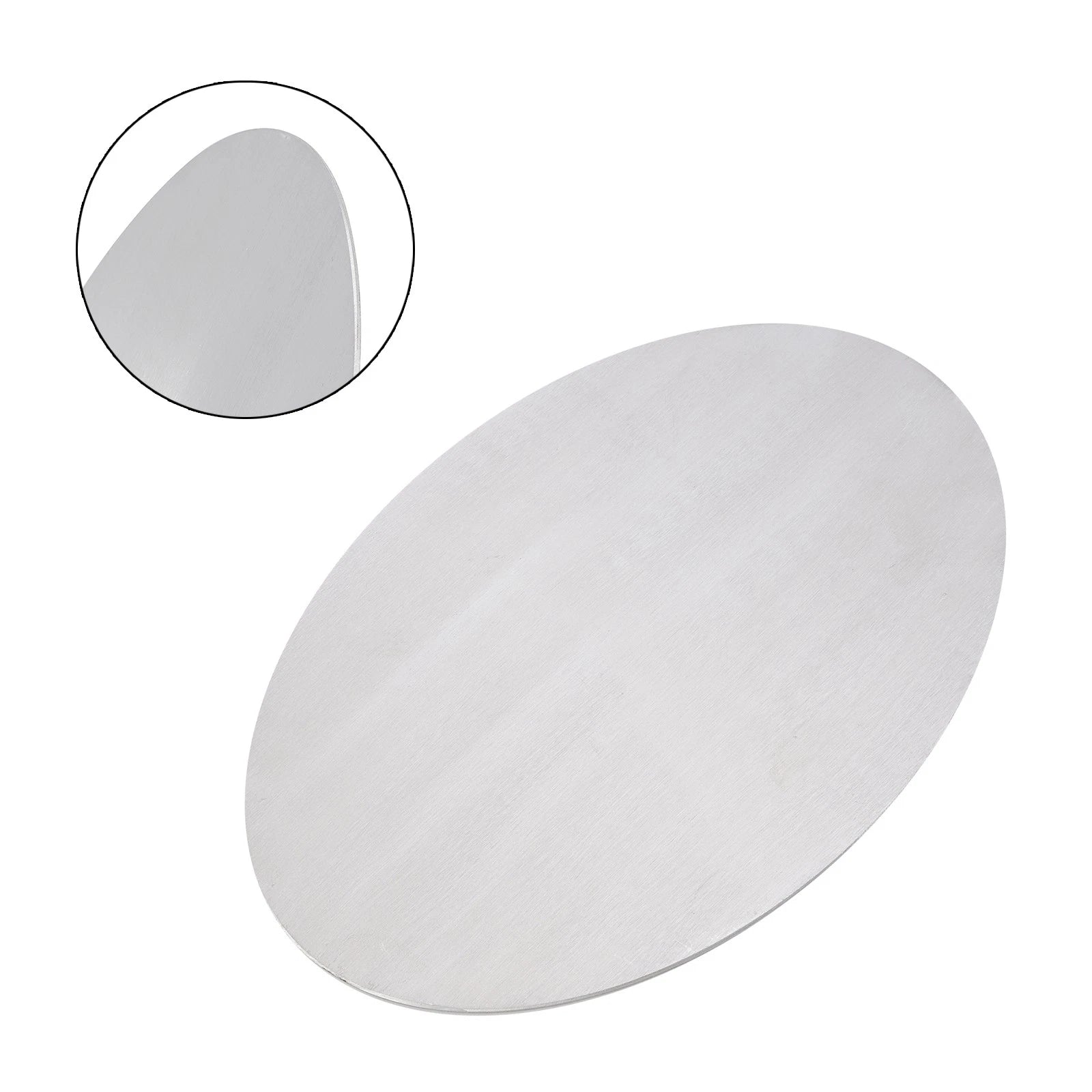 Oval Blank Aluminum Alloy License Plate for Motorcycle (2018)