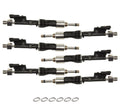 Set of 6 Bosch EU5 Fuel Injectors for BMW E82 E88 E92 E93 F30 F07 E70 E84