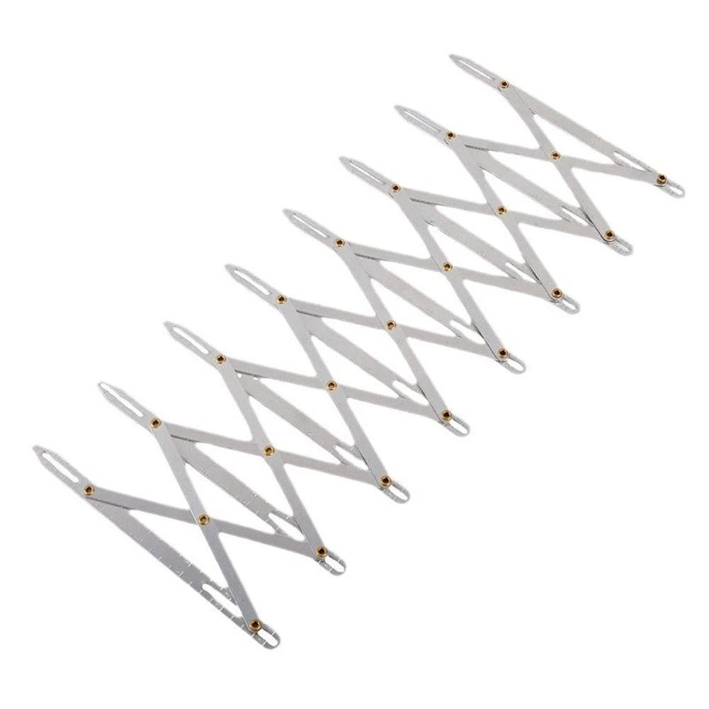 Aluminum Gauge Tool for Buttonhole and Zipper Markings