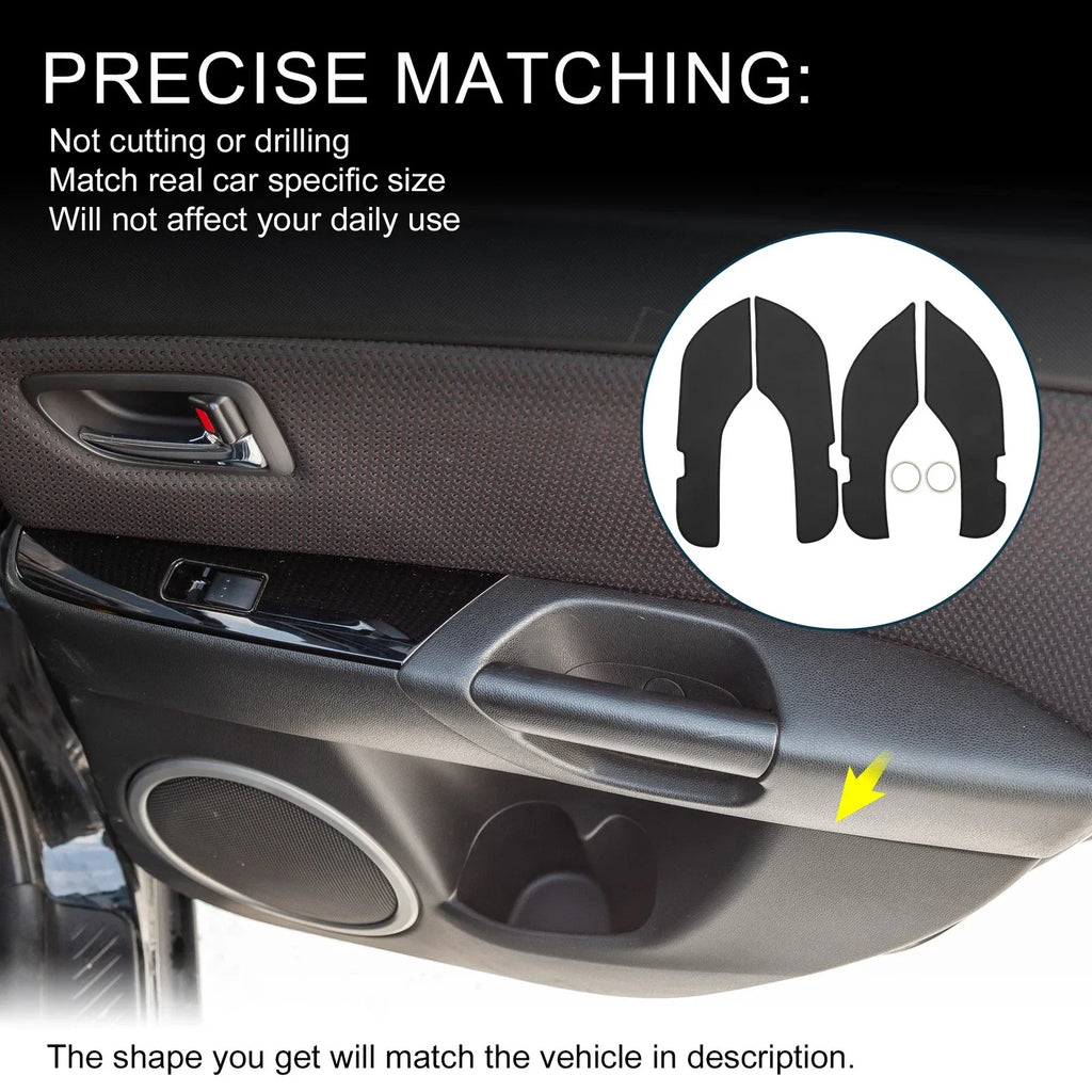 Car Door Leather Anti Kick Pad Sticker for Mercedes-Benz E Class (2021)