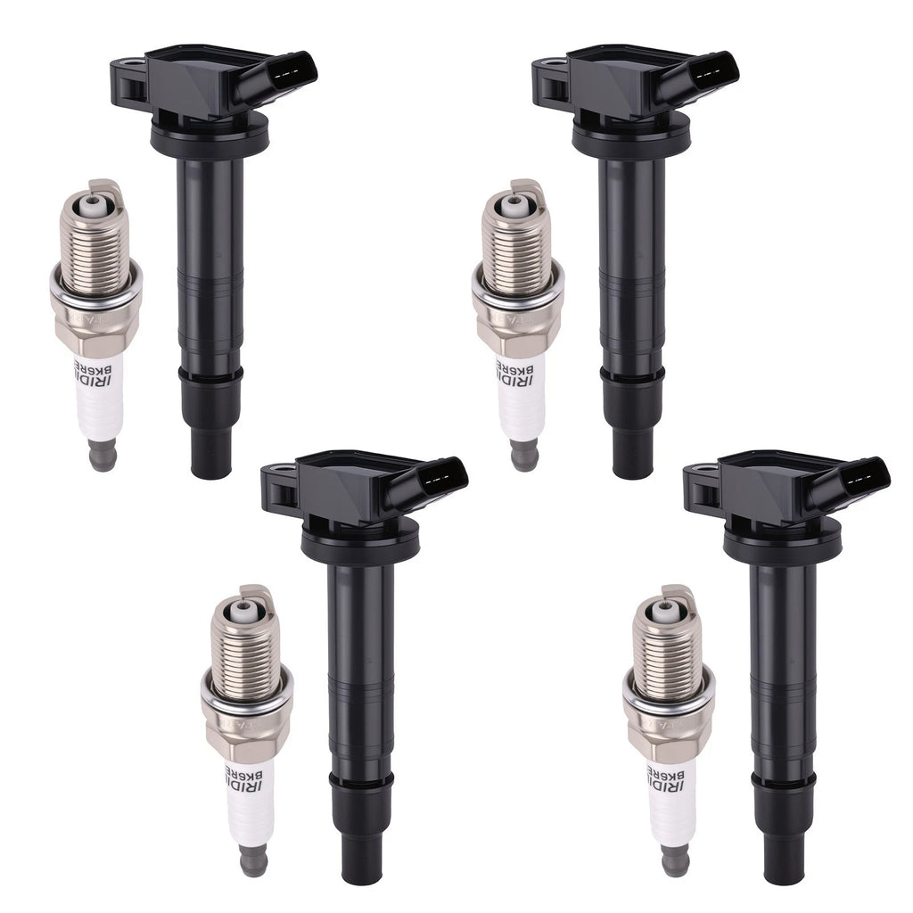 Ignition Coil and Spark Plug Set for Toyota Solara 2.4L (2007–2008)