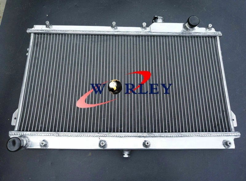 Aluminum Radiator + Fans for Mazda Miata MX-5 MX5 NA 1990-1997