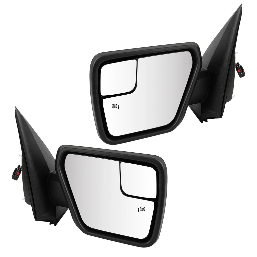 Pair Side View Mirrors for Ford F-150 XL XLT King Lariat (2021–2024) Power Heated