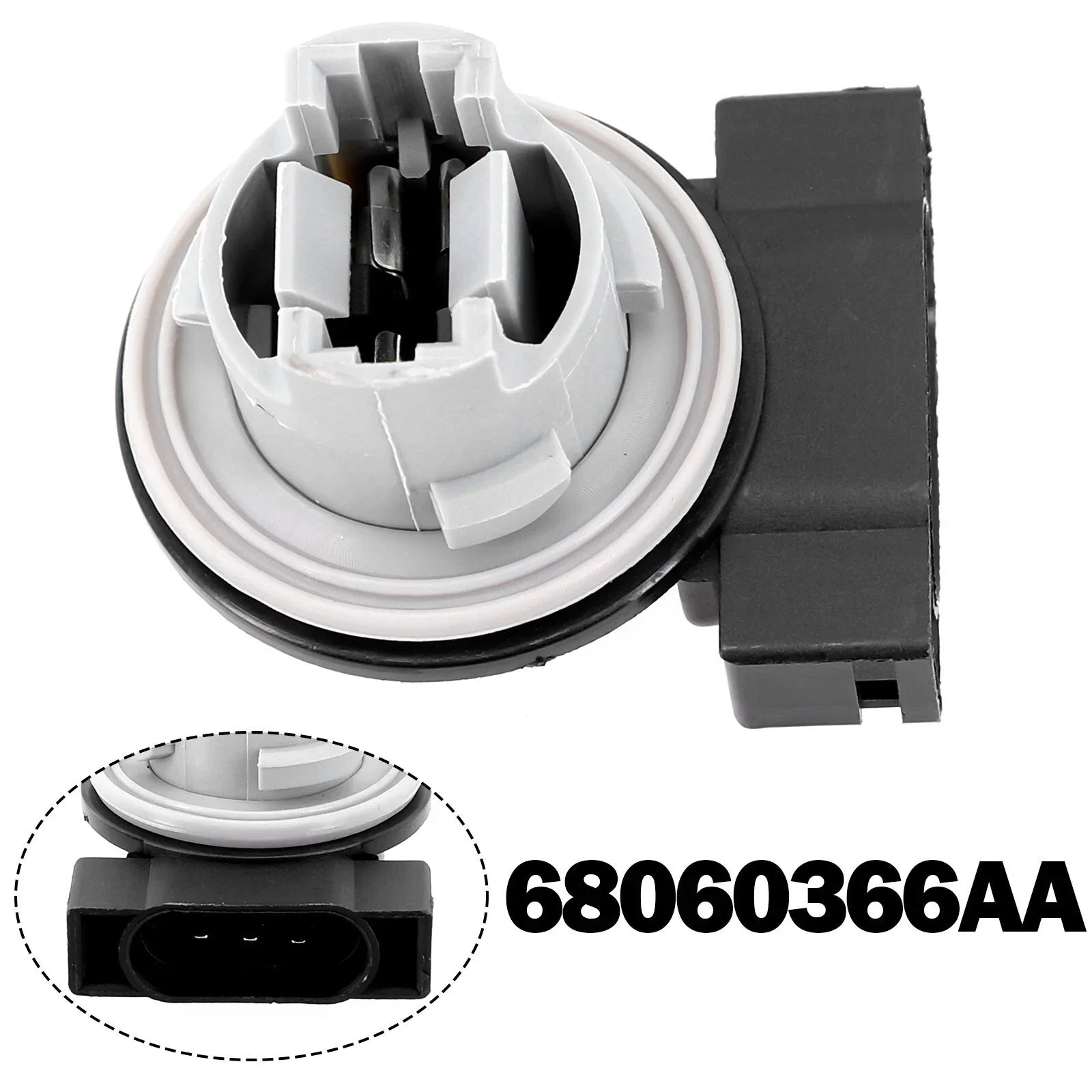 Heat Sink Turn Side Lamp Socket for Dodge Jeep Chrysler
