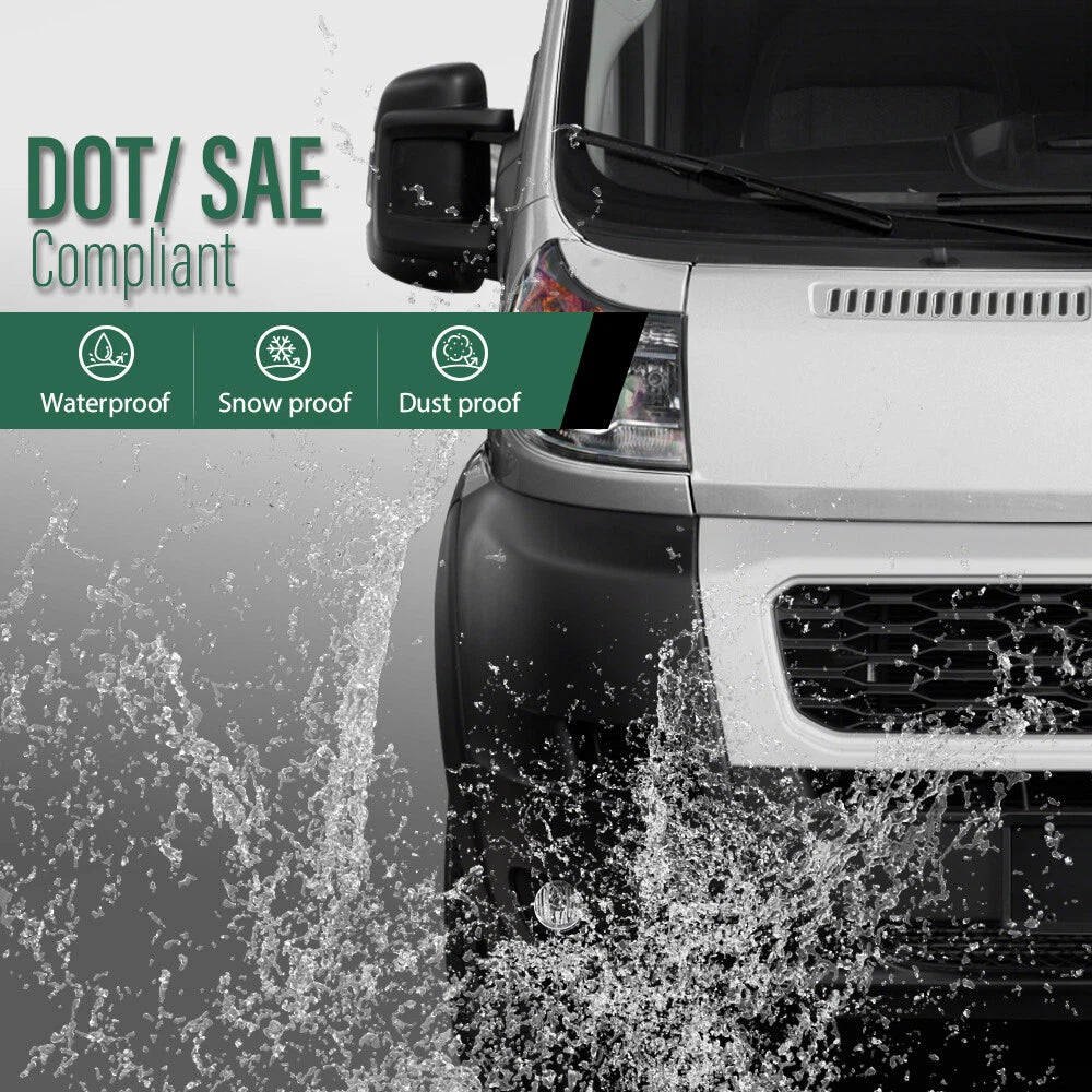 Fog Lights for Ram Promaster 1500 2500 3500 (2014–2022)