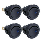 Round SPST Switch 12V for Automotive Applications