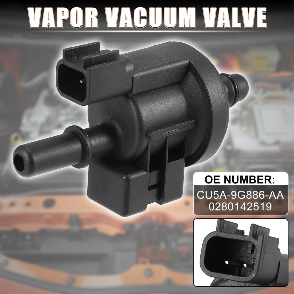 Vapor Canister Vacuum Solenoid Valve for Ford Fusion, Lincoln (2013–2020) CU5A-9G886-AA