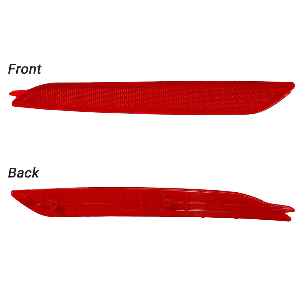 Rear Bumper Reflectors for Hyundai Elantra (2014–2016) - Red, Set of 2