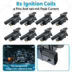 8X Ignition Coils for Holden Berlina Calais Caprice Commodore (1997–2006) 12573190