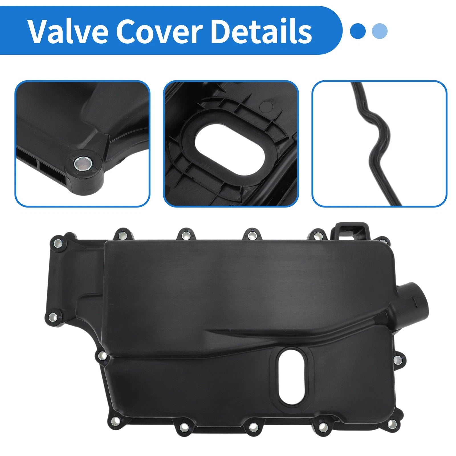 Engine Valve Cover for Ford Edge (2007–2019) Lincoln MKS MKT MKX MKZ 8A8Z-7G004-A