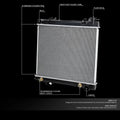 Aluminum Radiator for Dodge Dakota/Mitsubishi Raider (2005–2011) DPI 2883
