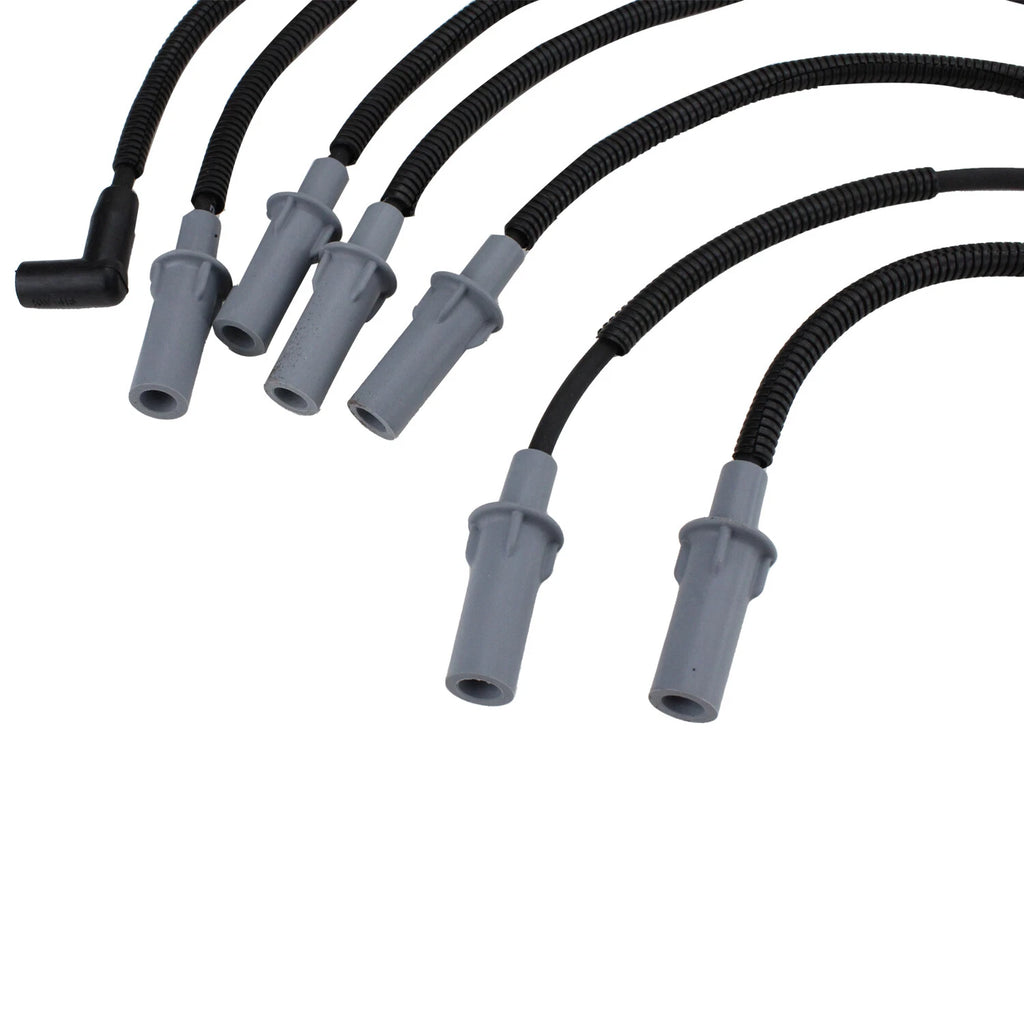 Set of 4 Ignition Spark Plug Wires for Dodge B250 Dakota W150 (3.9L) DENSO 671-6124