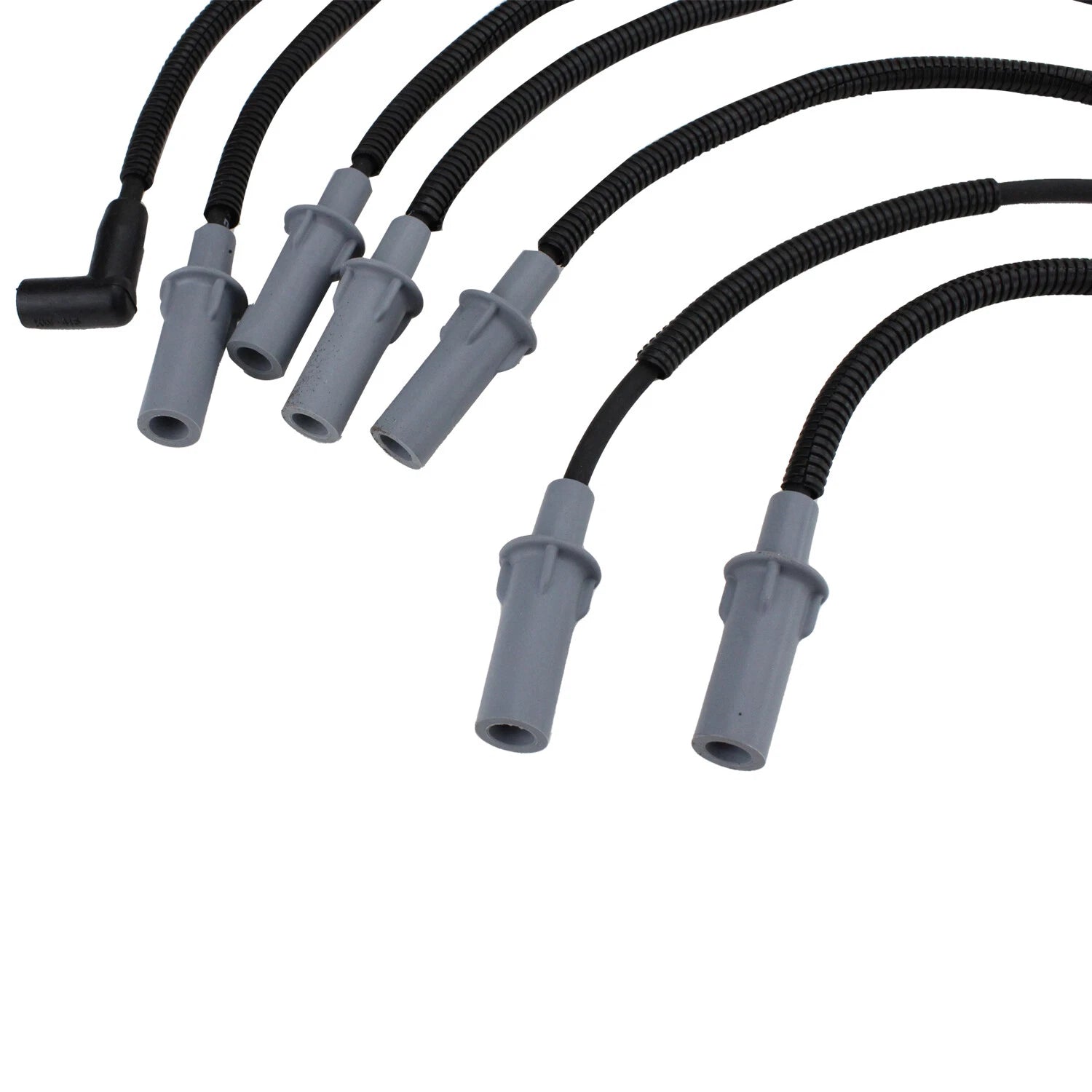 Set of 4 Ignition Spark Plug Wires for Dodge B250 Dakota W150 (3.9L) DENSO 671-6124