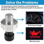 1 Pcs Engine Oil Pressure Sensor No.12677837 for Buick LeSabre (2000–2005)