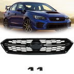 Front Grille Bumper for Subaru WRX STI (2018â2021) Black Replacement