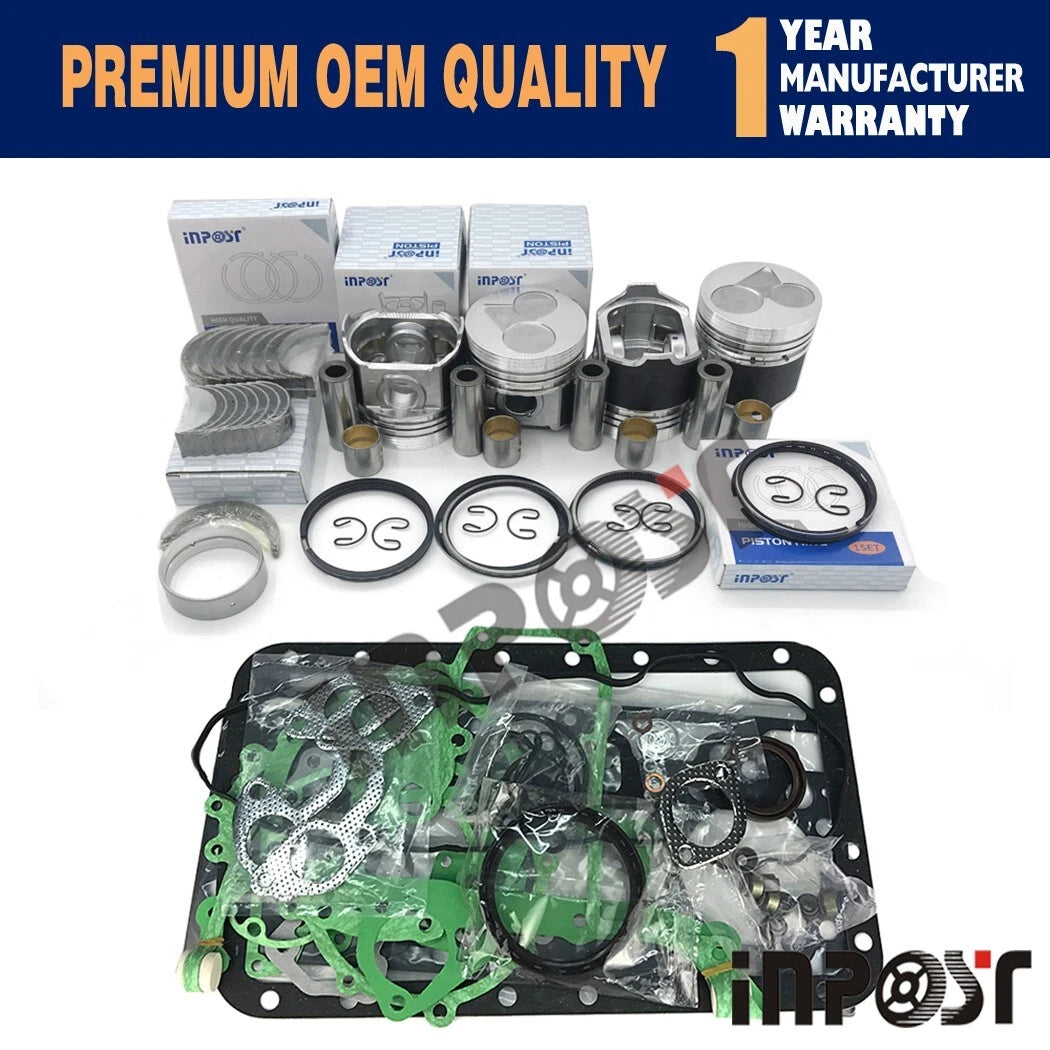 Overhaul Rebuild Kit for Kubota V2203 (V2203, V2203E)