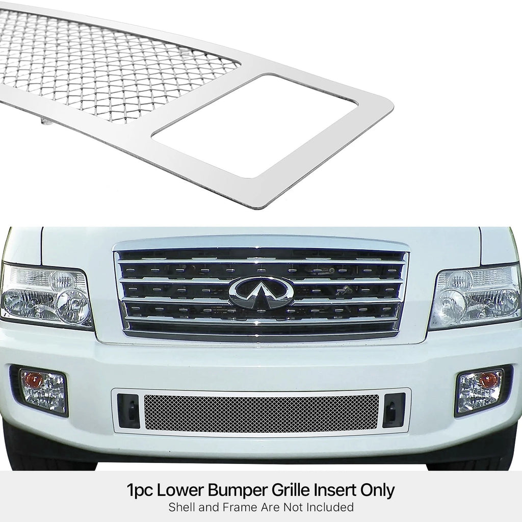 Stainless Steel Mesh Grille for Infiniti QX56 (2004-2010)