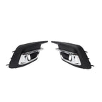 Set of 2 Front Bumper Fog Light Bezel Covers for Subaru Legacy 2.5i (2018–2019)