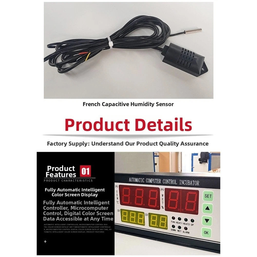 Digital Temperature Humidity Controller XM18 for Automatic Incubation (N/A)