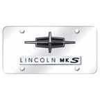 Dual Chrome on Chrome License Plate - Officially Licensed for Lincoln MKS