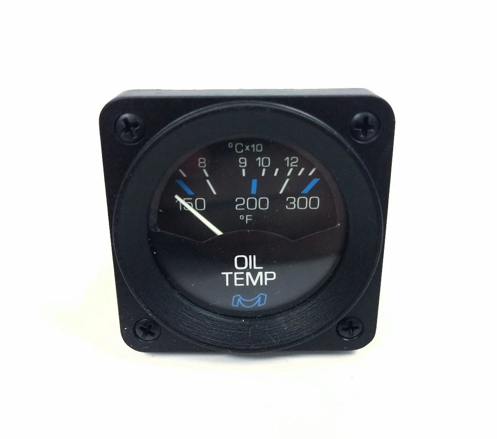Oil Temperature Gauge 150-300 Degrees for Medallion 8-88, D-914