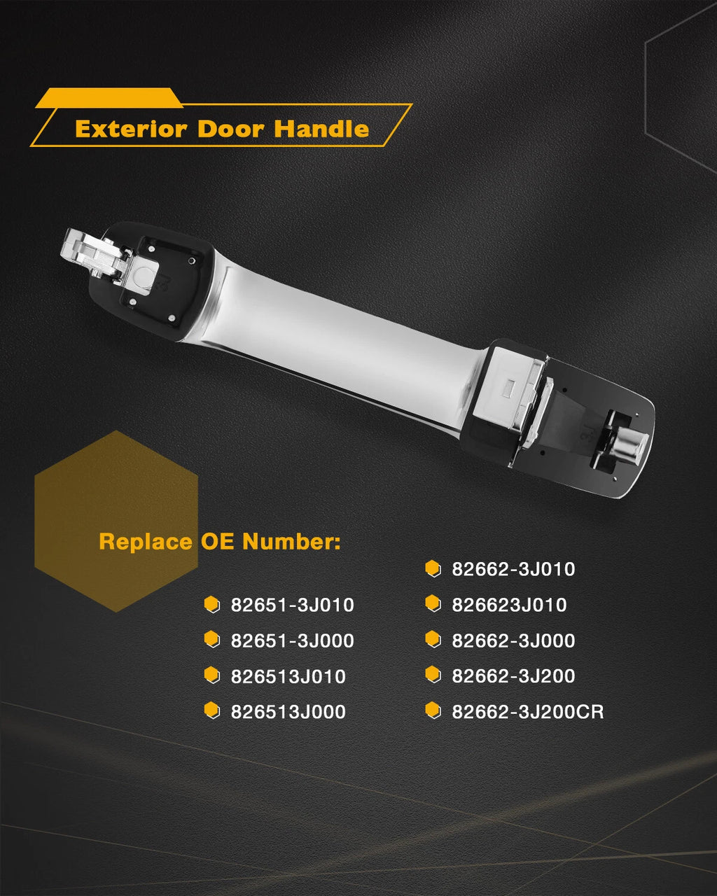 Chrome Exterior Door Handle for Hyundai Veracruz (2007-2012)
