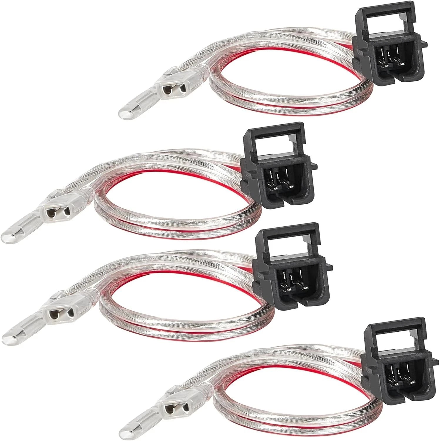 Set of 4 Speaker Cable Connectors for Chevy Silverado 1500 (1999–2014)