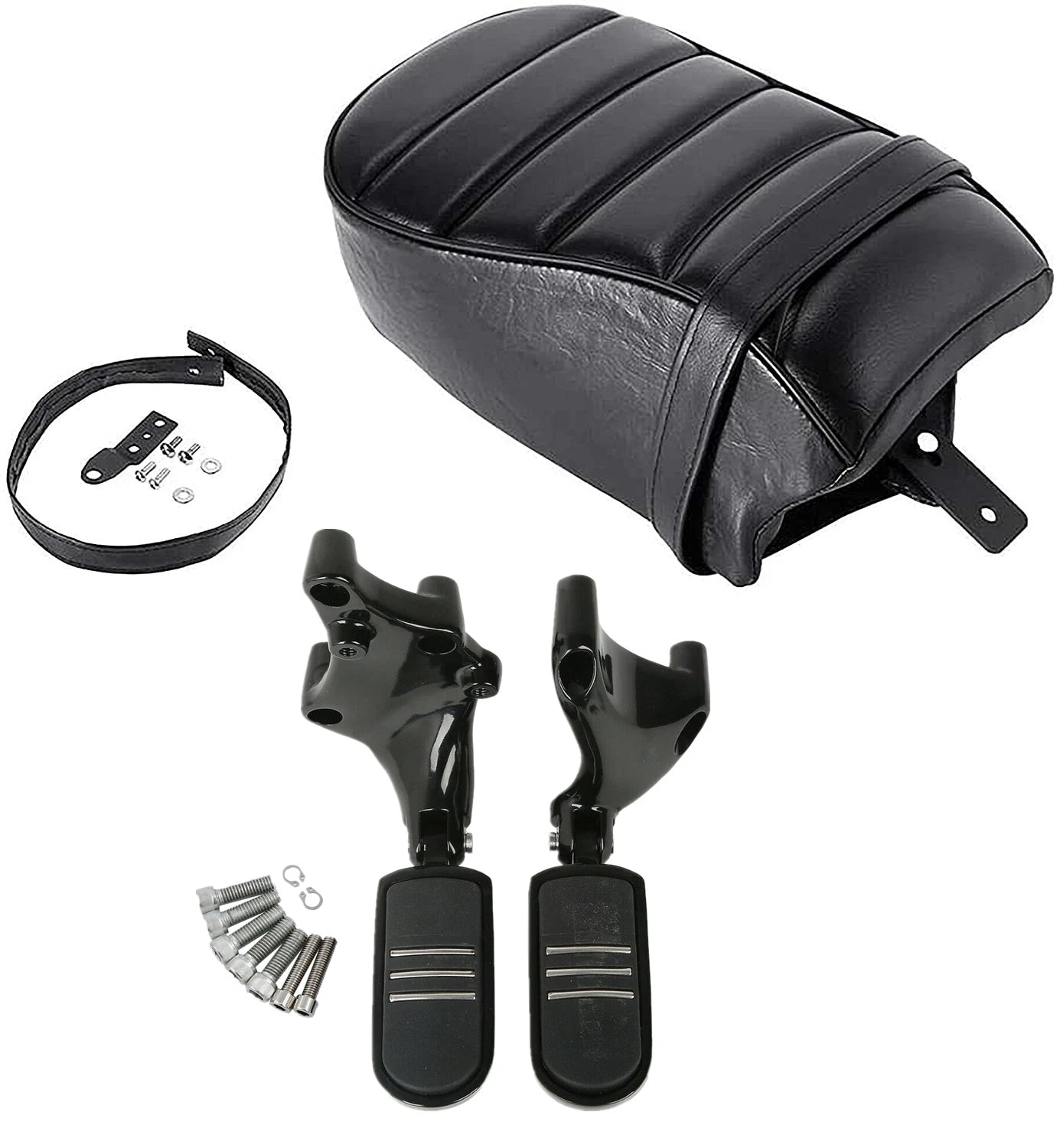 Passenger Seat Pillion Footpeg Mount for Harley Sportster XL 883 1200 (2016–2022)