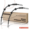 2X Front Brake Hydraulic Hose for Mercedes-Benz C400 (2015)