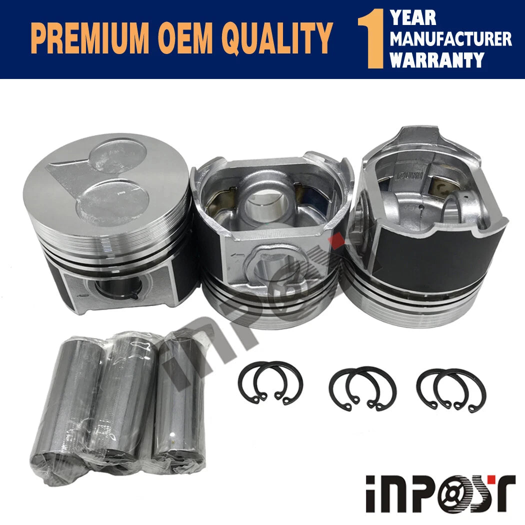 Overhaul Rebuild Kit for Kubota D1703 D1703E Engine (L3300DT, Bobcat 325C)