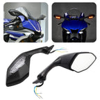 LED Turn Signal Rear View Mirrors for Yamaha YZF R1, R6