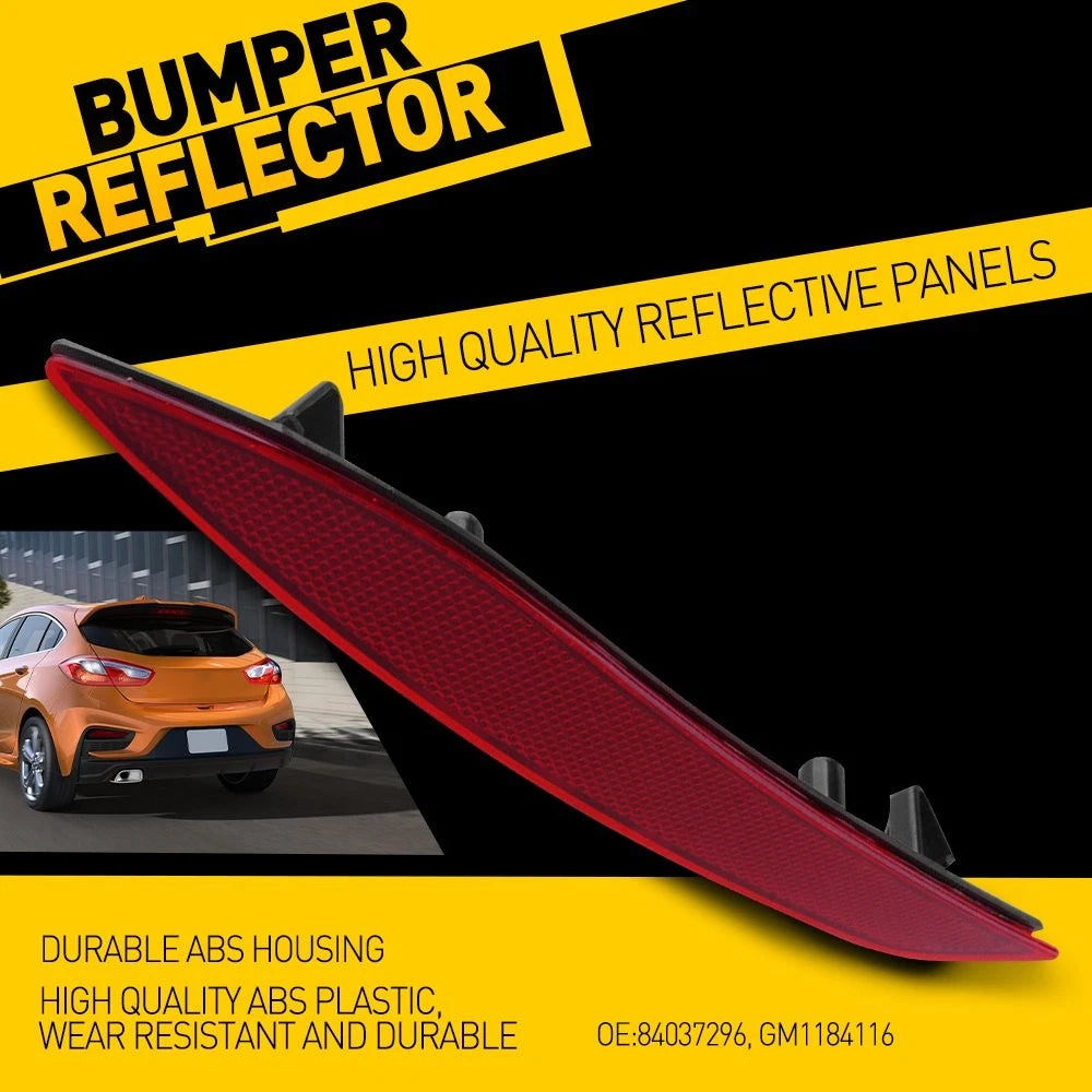 Rear Bumper Reflector Left for Chevrolet Cruze (2016–2019)