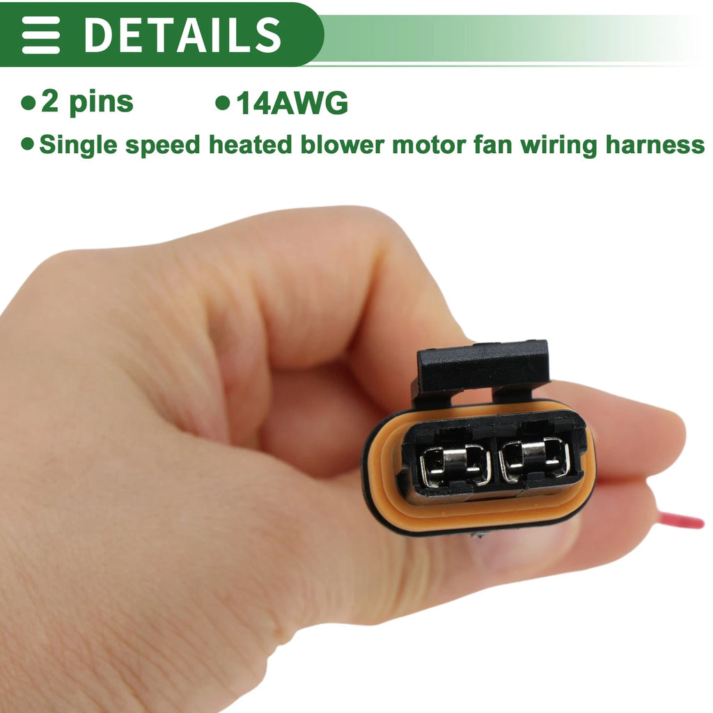 Blower Resistor Wiring Harness Connector for Buick Roadmaster (1991–1993)