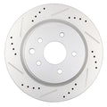 Brake Rotors + Metallic Pads for Nissan Maxima (2009–2014, 2016–2017)