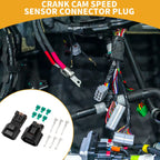 3 Pin Crank Cam Speed Sensor Connector Plug for Mitsubishi Evo, Subaru 