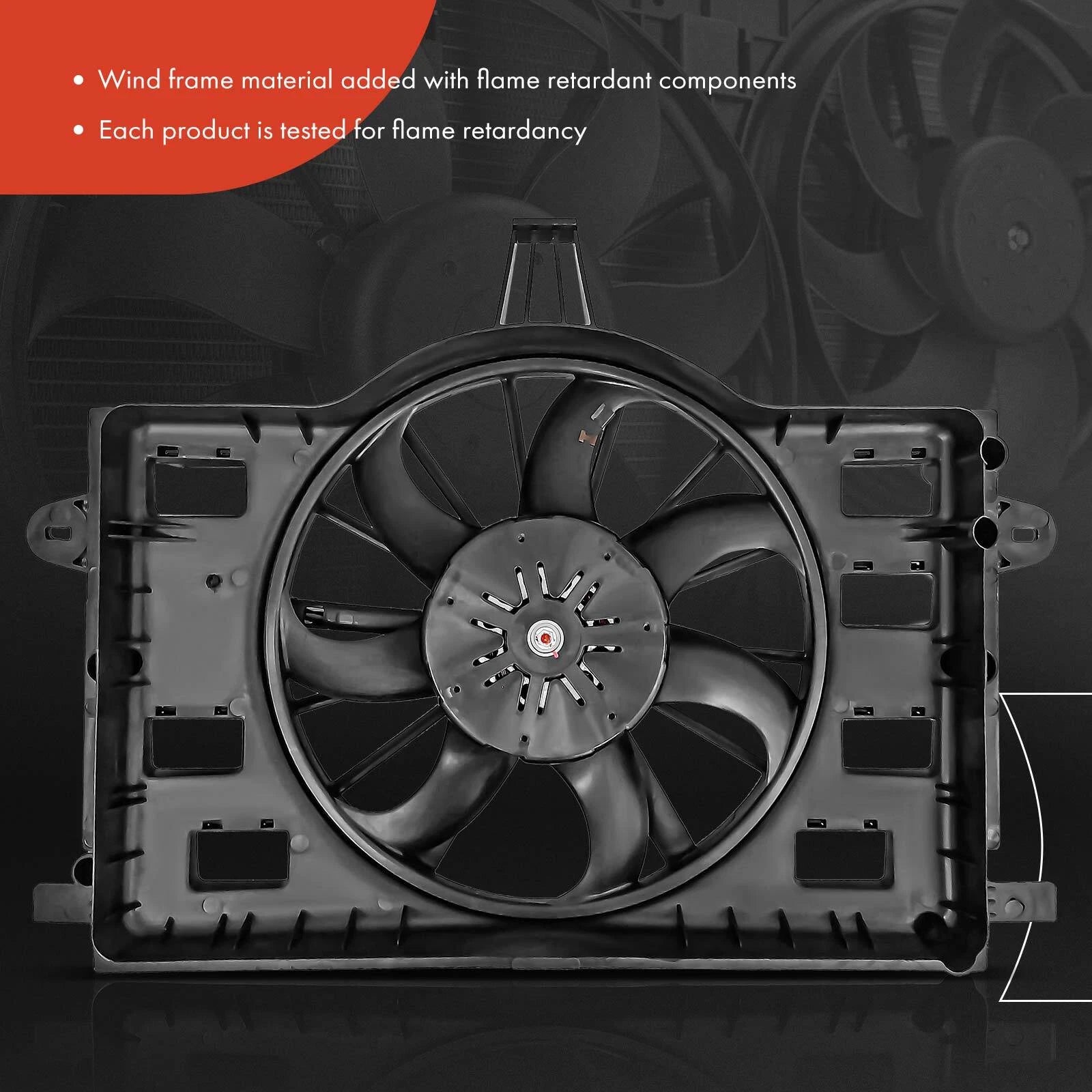 Cooling Fan Assembly with Shroud for Chevrolet Corvette (2014–2019)