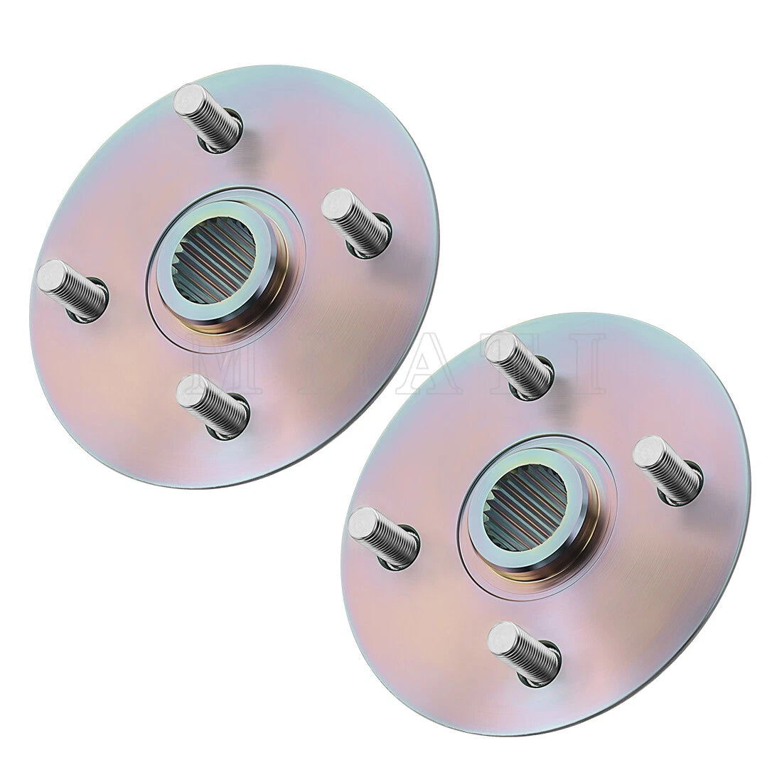 2 Rear Wheel Hubs for Yamaha Breeze 125 YFA-1 / Grizzly 125 YFM125 (1999–2005)