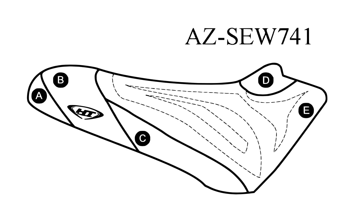 Hydro-Turf Seat Cover for Yamaha WaveBlaster 2 (PICK COLOR)