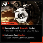 Front Wheel Hub & Bearing Assembly for Chevy HHR (2006-2008)
