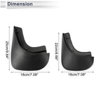 Set of 2 Mud Flaps Splash Guards for Audi A6 (2002–2005)