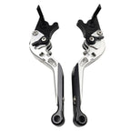 Extendable Brake Clutch Levers for BMW F650GS (2002–2007) - Silver