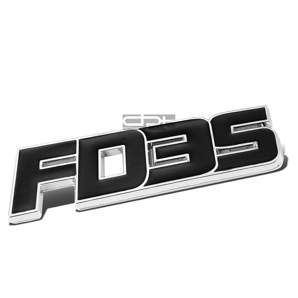 Chrome Black Bumper Trunk Grill Emblem Decal Badge for Mazda RX-7 FD3S (1992–2002)